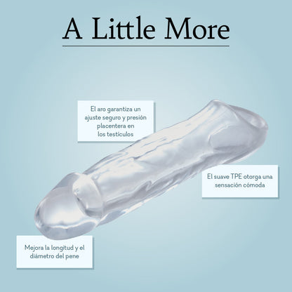 A Little More 5.5" Penis Extender Infographic Spanish Pure Romance